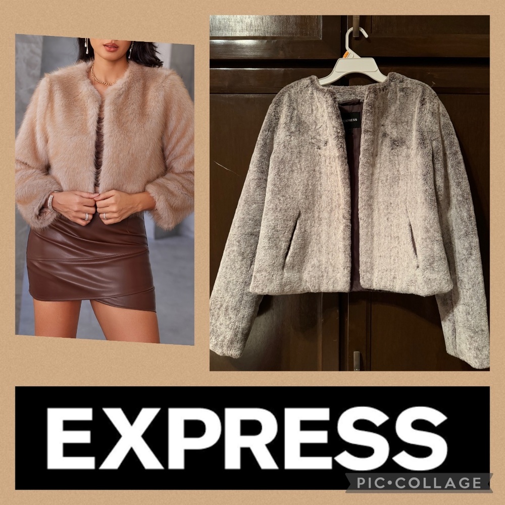 Faux Fur Coat Express